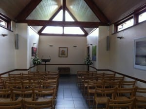 Inside the hall